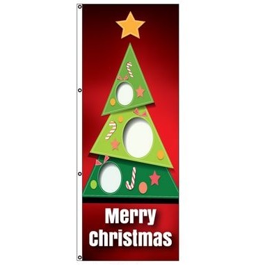 Free Flying Holiday Flag (Merry Christmas)