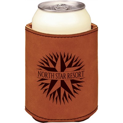 Beverage/Can Holder - Rawhide - Leatherette