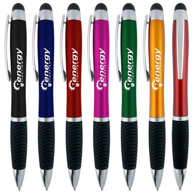 Logo Light Up Illuminated Stylus Pen