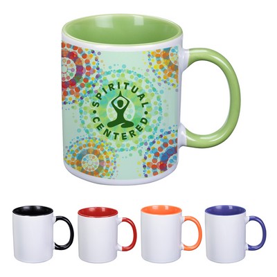 11 Oz. Dye Blast Full Color Mug