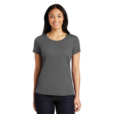 Sport-Tek® Ladies' PosiCharge® Competitor™ Cotton Touch™ Scoop Neck Tee