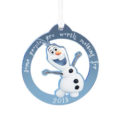 2.75" - Customizable Clear Acrylic Ornaments