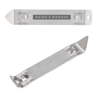 Church Key Bottle Opener & Can Tapper