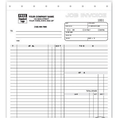 Job Order/Invoice (2 Part)