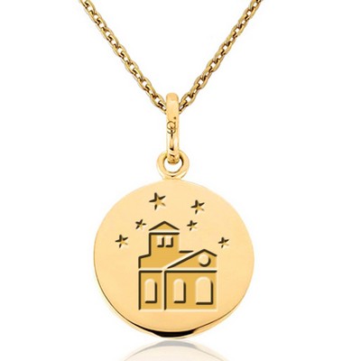 Logo Charm Necklace