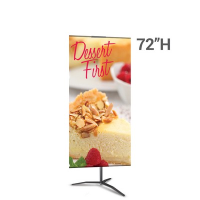 Single Sided Medium Classic Banner Stand