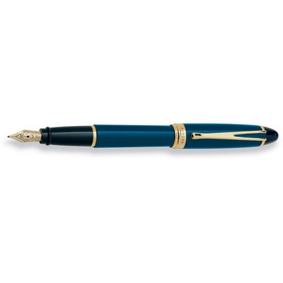 Luxury Line Aurora Ipsilon Deluxe Blue Fountain Pen