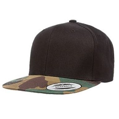 YP Classics® Premium Snapback Two-Tone Camo Cap