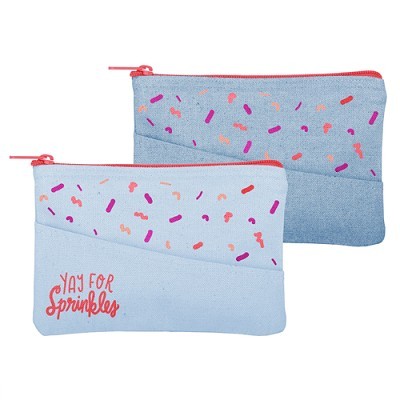 Continued Poptart Peek-a-boo Pouch (Colored Canvas & Denim)