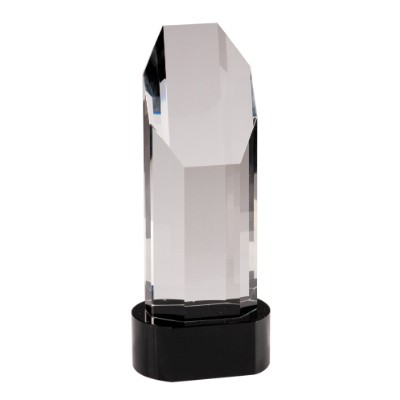 Citadel Crystal Award, 9 3/4"H