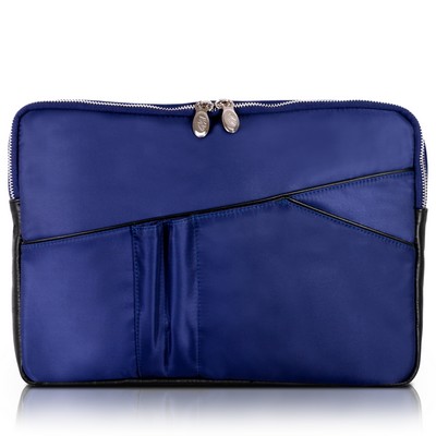 AUBURN | 15" Navy Nylon Laptop Sleeve | McKleinUSA