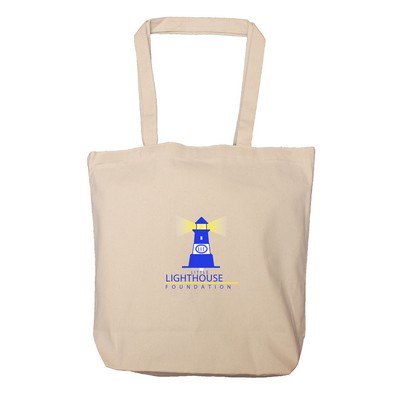 Large Cotton Tote Bag - 1 color (18" x 16.5" x 5.5")