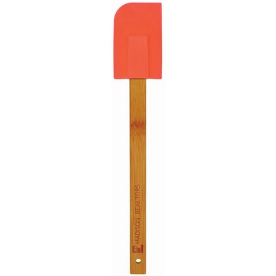 11.75" Red Silicone Spatula