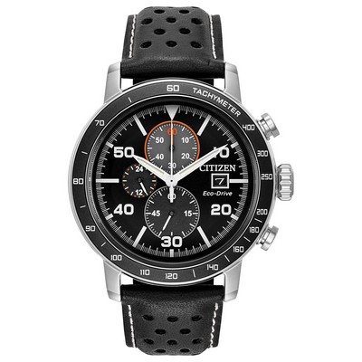 Citizen® Men's Eco Black Brycen Watch