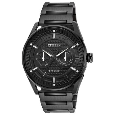 Citizen® Men's Eco Check This Out Watch w/Black Dial