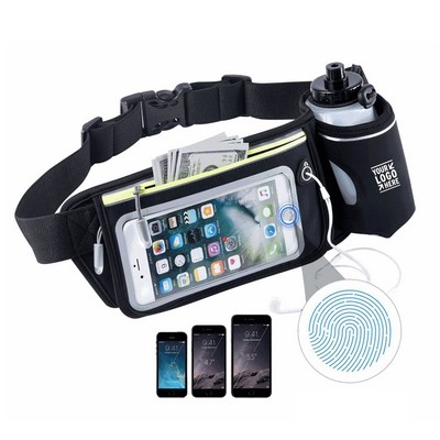 Running Belt Waist Pack & Bottle Holder