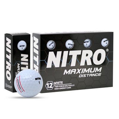 Nitro Maximum Distance Golf Balls