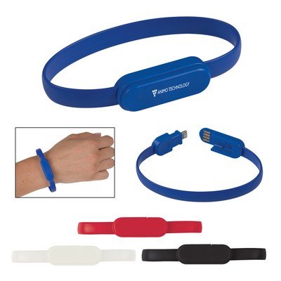 2-in-1 Connector Charger Bracelet