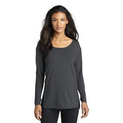 OGIO® Ladies' Luuma Long Sleeve Tunic Shirt