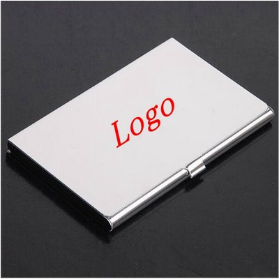 Men & Women Business Blank Stainless steel Name Card Holder