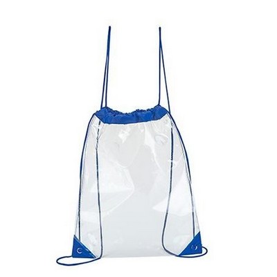 BAGedge Clear PVC Drawstring Bag