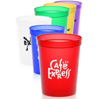 16 Oz. Translucent Plastic Stadium Cups