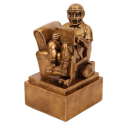 Fantasy Football Man in Chair Award - 6"