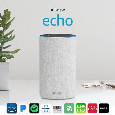 Amazon Echo 2nd Generation Speaker (Sandstone)