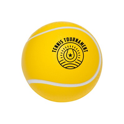 Tennis Ball Stress Ball (1 Color Imprint)