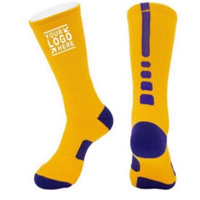 Adult Basketball Crew Socks