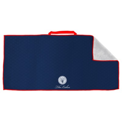 Rival Microfiber Dual-Sided Golf Towel - Embroidery