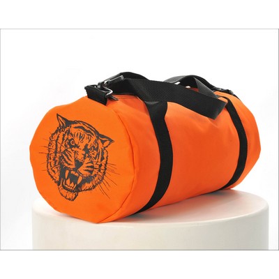 Round End Duffle Sports Bag (18" x 9")