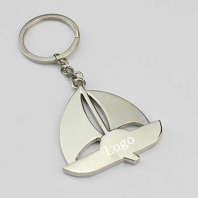 Sailing Boat Shaped Key Chain