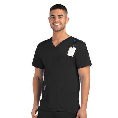 Maevn Matrix Men's 3 Pocket V-Neck Scrub Top