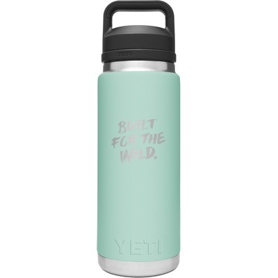 YETI Ramble 26 Oz Bottle with Chug Cap - Laser Engraved