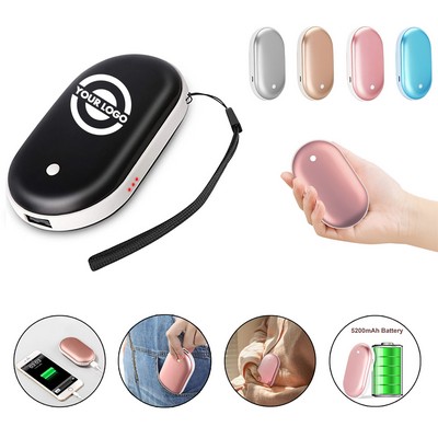 2-In-1 5200Mah Power Bank Hand Warmer