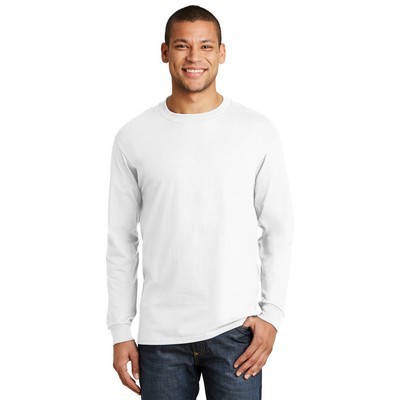 Hanes® Beefy-T® 100% Cotton Long Sleeve T-Shirt