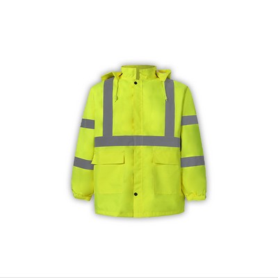 Bulk Order - Rain Jacket with Detachable Hood