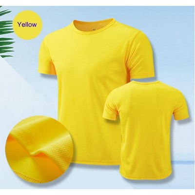 Round Neck Quick Dry T-Shirt