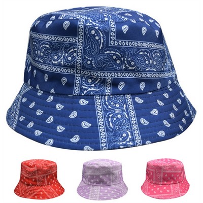 Fully Printed Bucket Hat for Outdoor