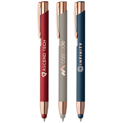 Crosby Softy Rose Gold w/ Stylus - Mirror Laser