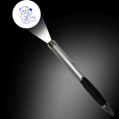 LED Projection Ballpoint Pen