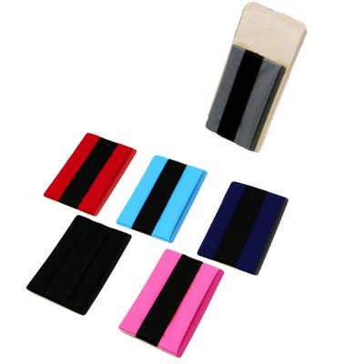 Lycra Elastic Band Credit Card Holder/Phone Wallet