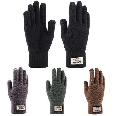 Winter Knitted Gloves