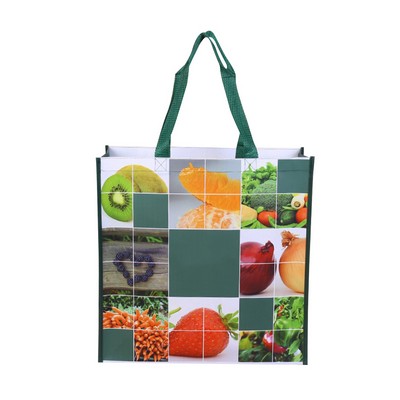 Matte Laminated Shopper Tote