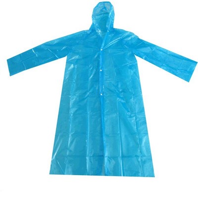 Disposable rain ponchos