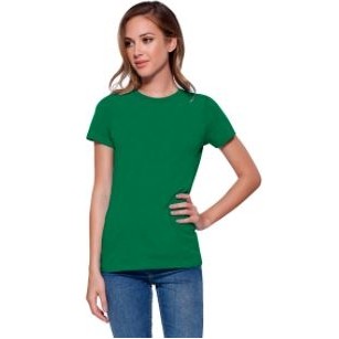 Startee Apparel Womens Cotton Crew Neck Tee