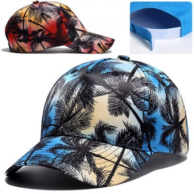 5 Panel Dye-Sublimated Structured baseball Caps