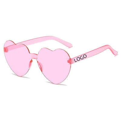 Heart Shaped Sunglasses for Traveling