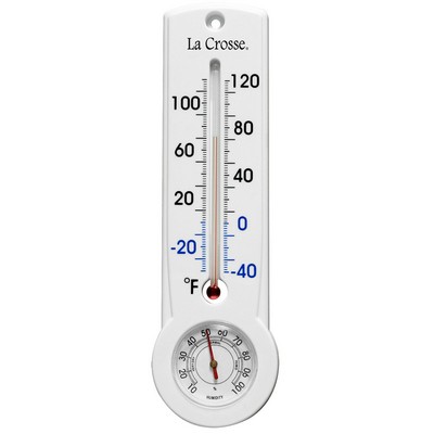 La Crosse® 9" Analog Thermometer w/Hidden Key Holder